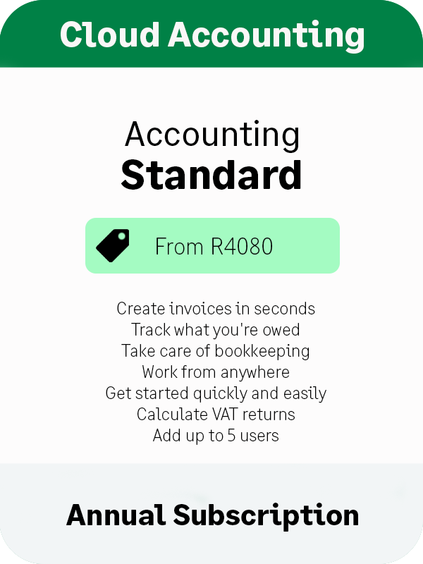 Accounting Standard Official Sage SA Shop